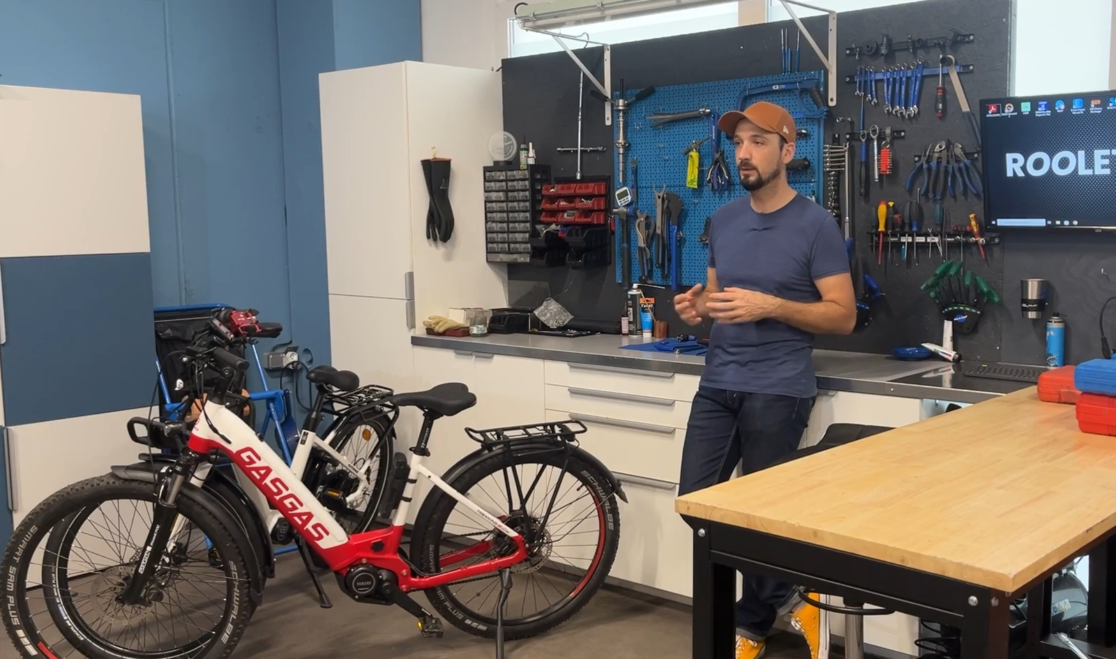 Contrôle d'un vélo au retour de location