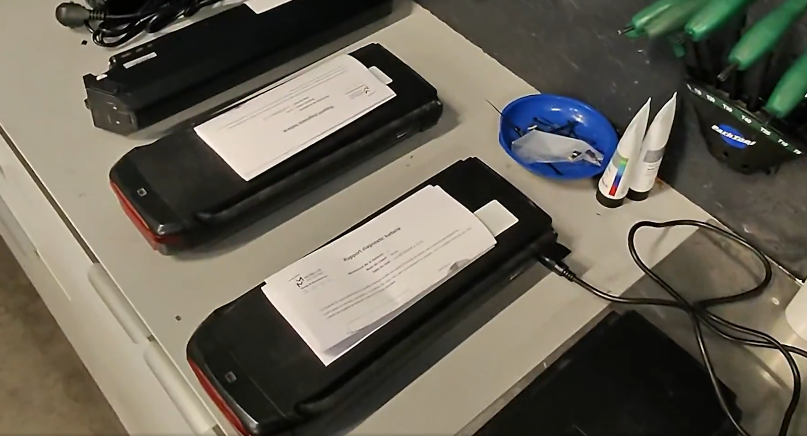 Mesure de tension sur un pack lithium